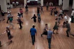 Group class at the SF Balboa Festival